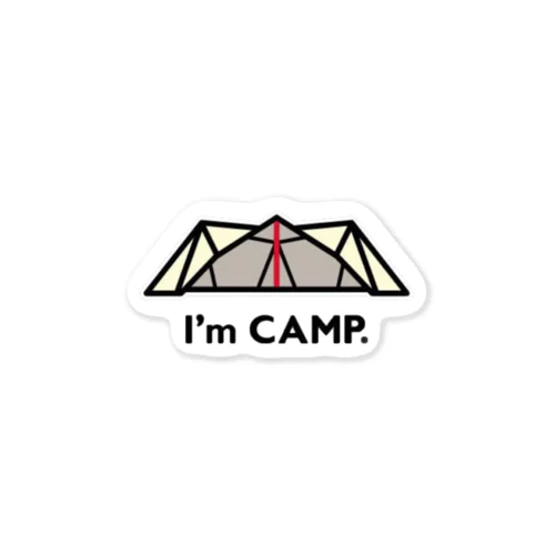 I'm CAMP. ステッカー