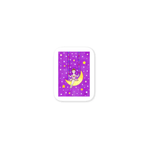 「月のバレリーナ」 Sticker