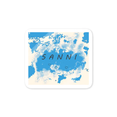 SannI ステッカー