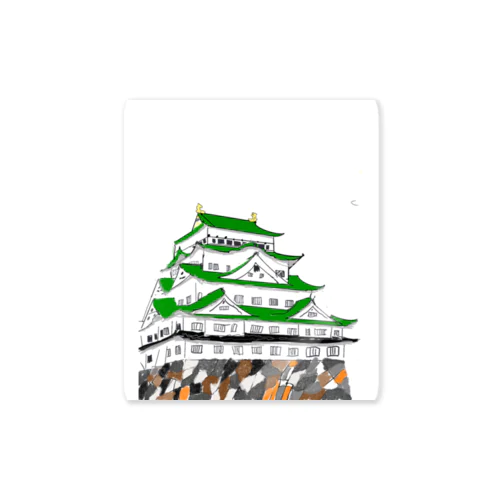 名古屋城 Sticker