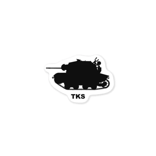 TKS（黒） ステッカー
