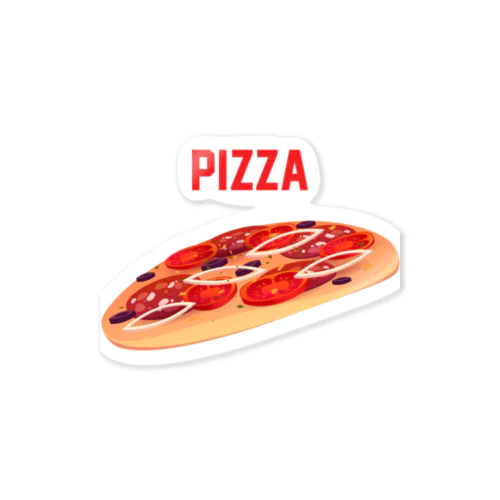 PIZZA-ピザ- Sticker