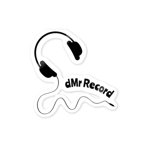 dMr Record ステッカー