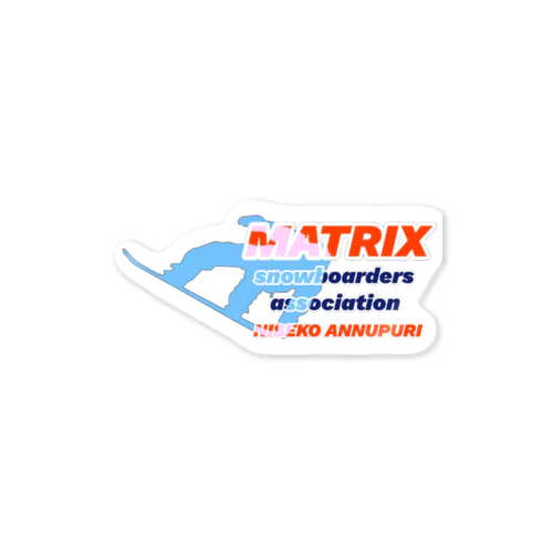 MATRIX snowboards association Sticker