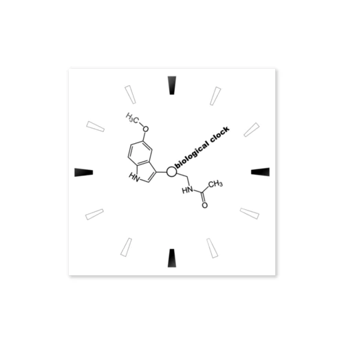 Biological clock Sticker