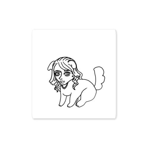 セクシーな犬 Sticker