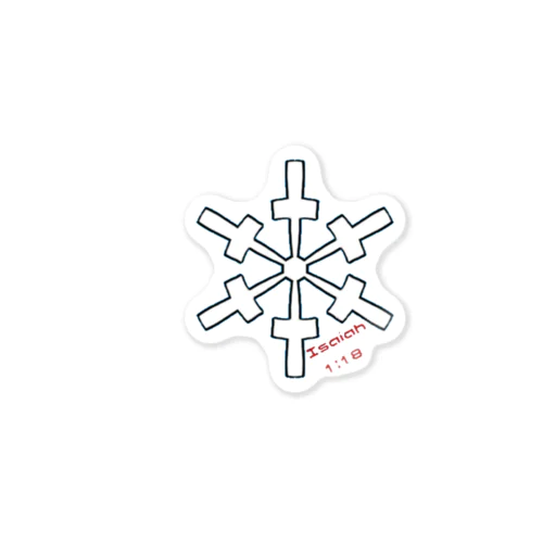 雪のように白く Sticker