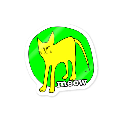 meow Sticker