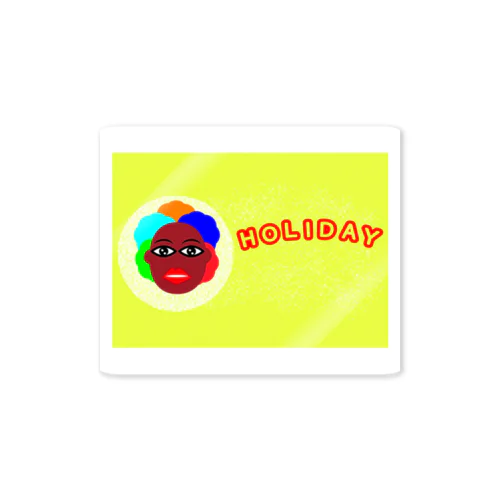 Holidayさん Sticker