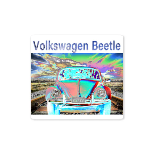 Volkswagen Beetle ステッカー