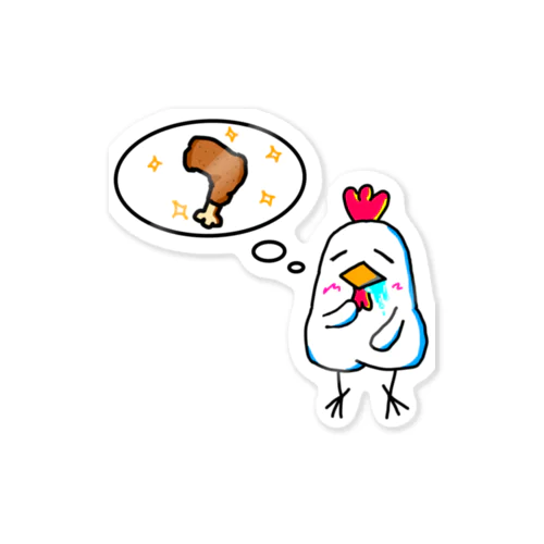 よだれ鶏 YODAREDORI Sticker