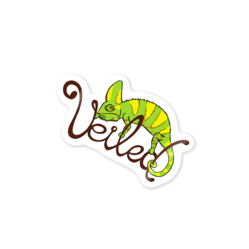 Veiled Sticker