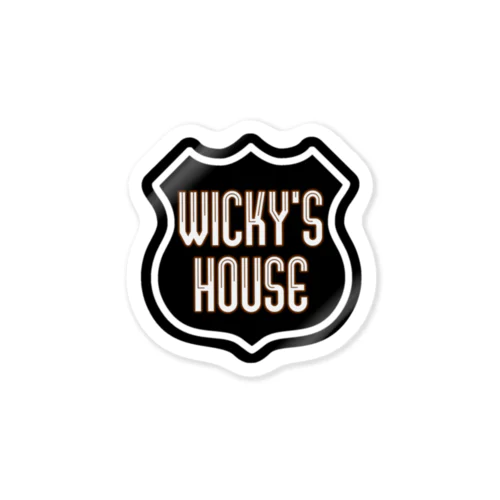 WICKY'S HOUSE ステッカー
