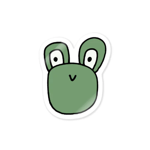 🐸みどりのかえる Sticker