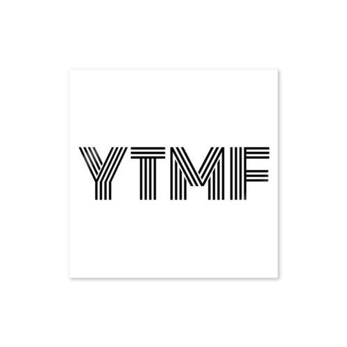 YTMF LOGO ステッカー