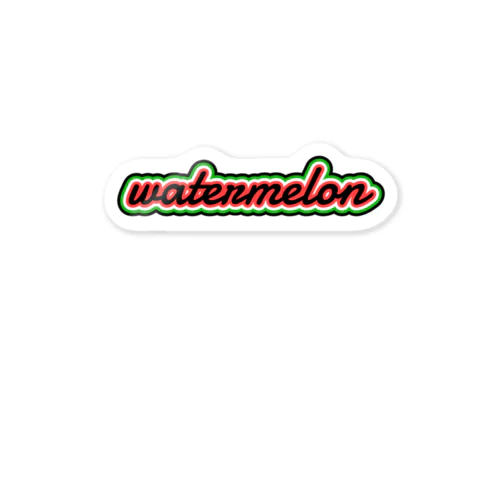 ウォーターメロン Sticker