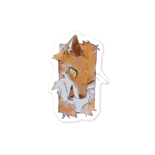 みっちりキツネ🦊 Sticker