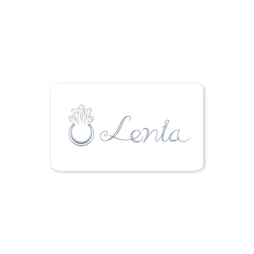 Leniaロゴ2 Sticker