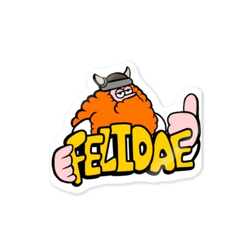 FELIDAE Sticker