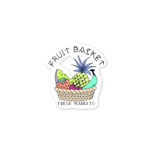 FRUIT BASKET Sticker