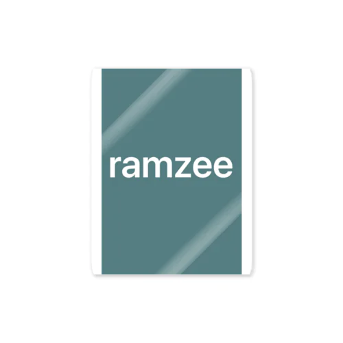 ramzee ステッカー