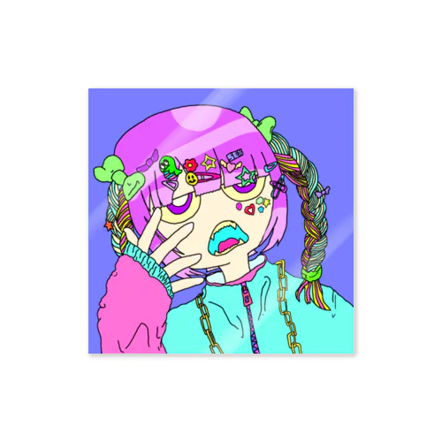 デコラ女子 Sticker