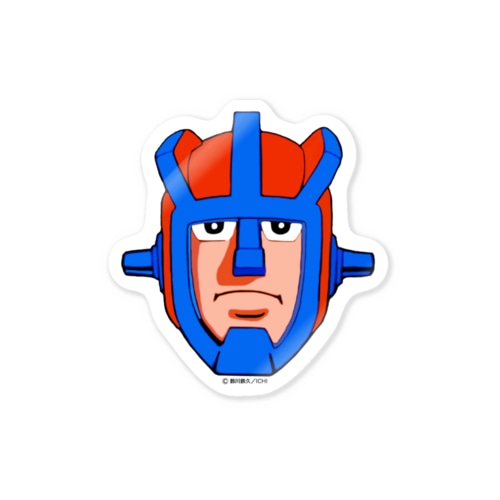ガンガービッグフェイスC Sticker