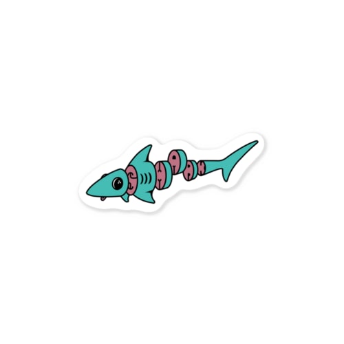 かわいいさめ Sticker