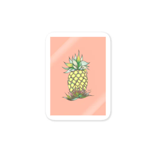 pineapple ステッカー