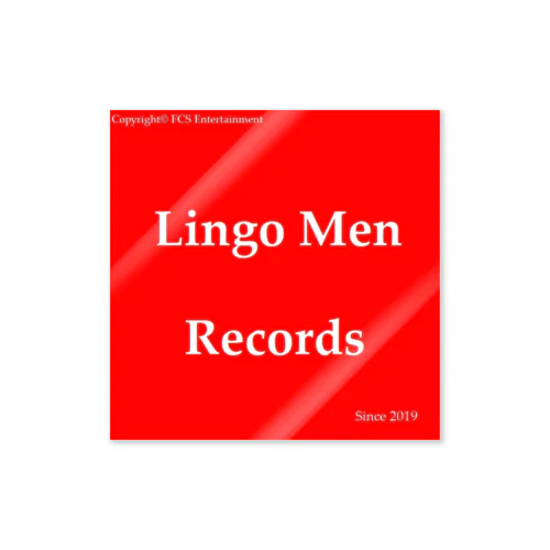 #Lingo_Men_Records Sticker