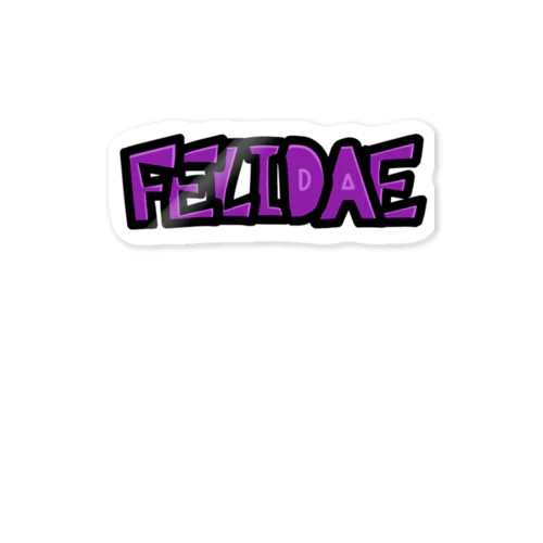 Felidae ステッカー