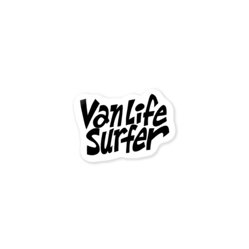 Vanlife Surferステッカー ステッカー