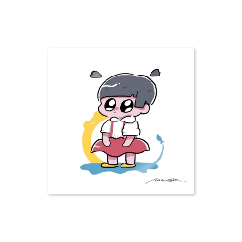 間に合わなかった子 Sticker