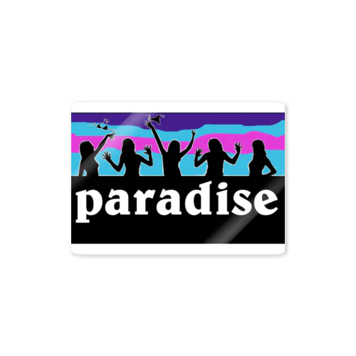 Paradise ステッカー