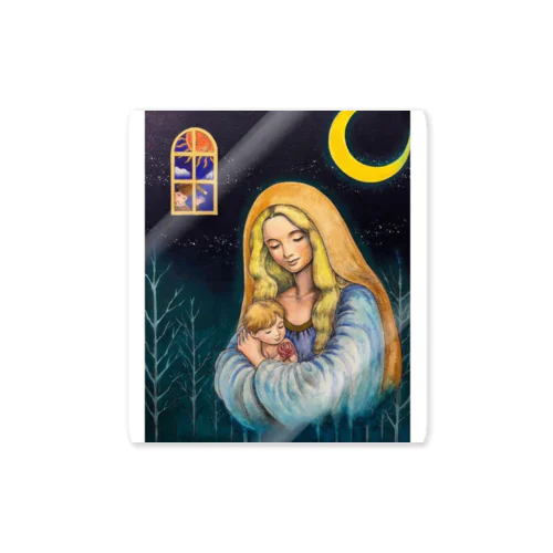 madonna&child Sticker