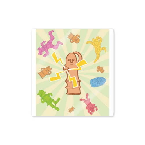 そしてはにわになる Sticker