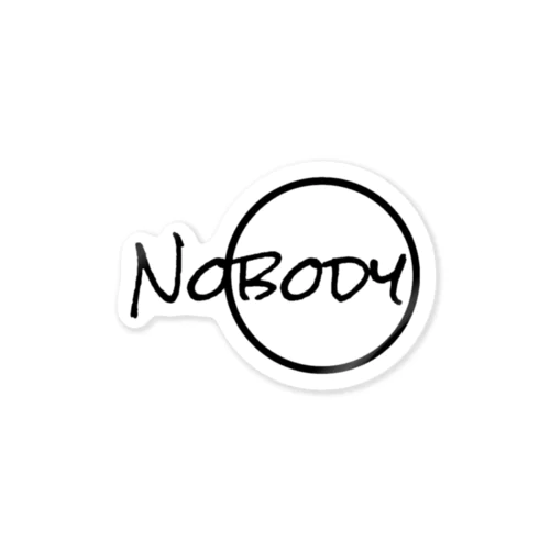 【Nobody】 ステッカー