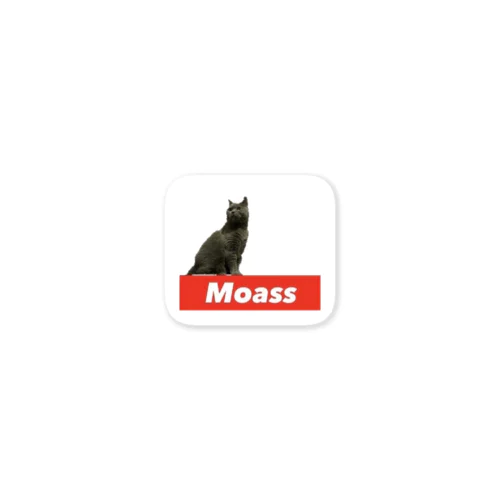 Moass nyanko ステッカー