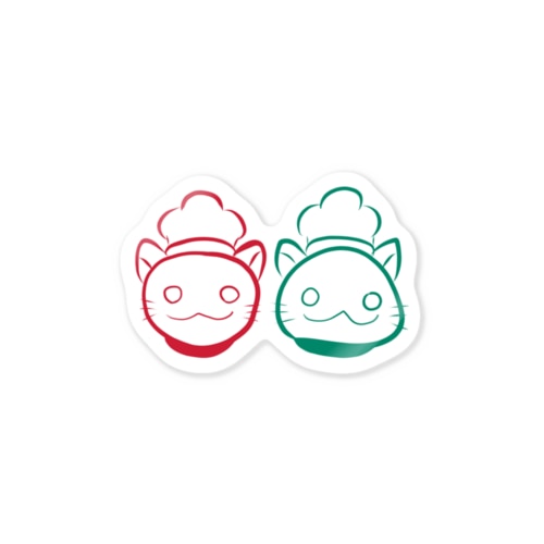 店長と料理長 Sticker