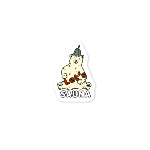 サウナ/SAUNA Sticker