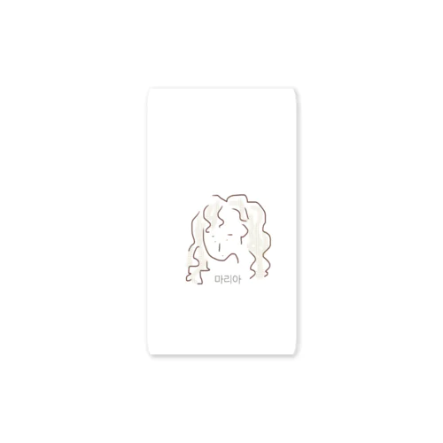 となりの町のマリア Sticker