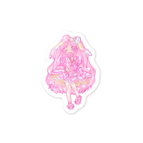 fancy dream girl ♡ ステッカー Sticker