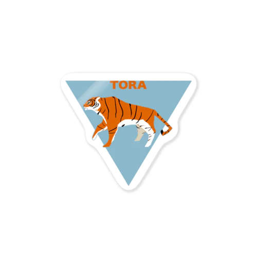 fierce_tora Sticker