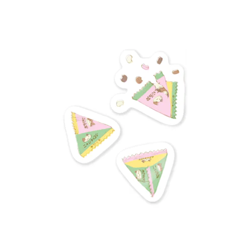 ニャンチョコステッカー Sticker