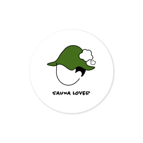 SAUNA_MAN Sticker