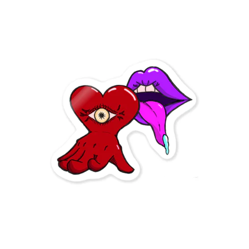 Hungrypurple Sticker