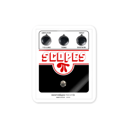 EFFECTOR by SCOPES ステッカー