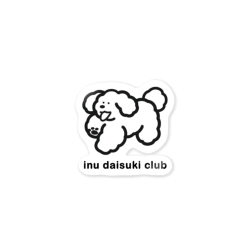 inudaisukiclub Sticker