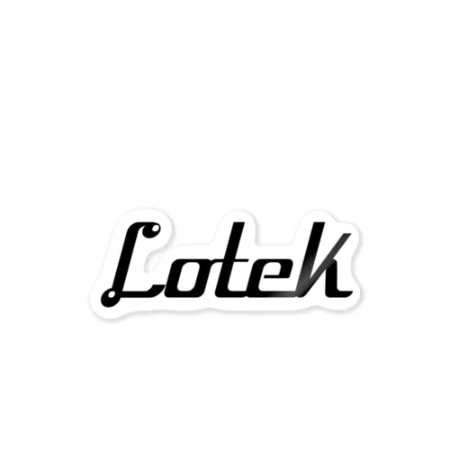 lotek ステッカー