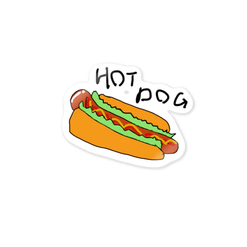 HOT DOG アメリカンシリーズ Sticker